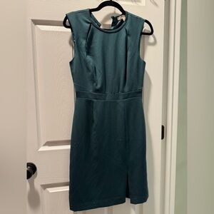 Teal Sleeveless Dress